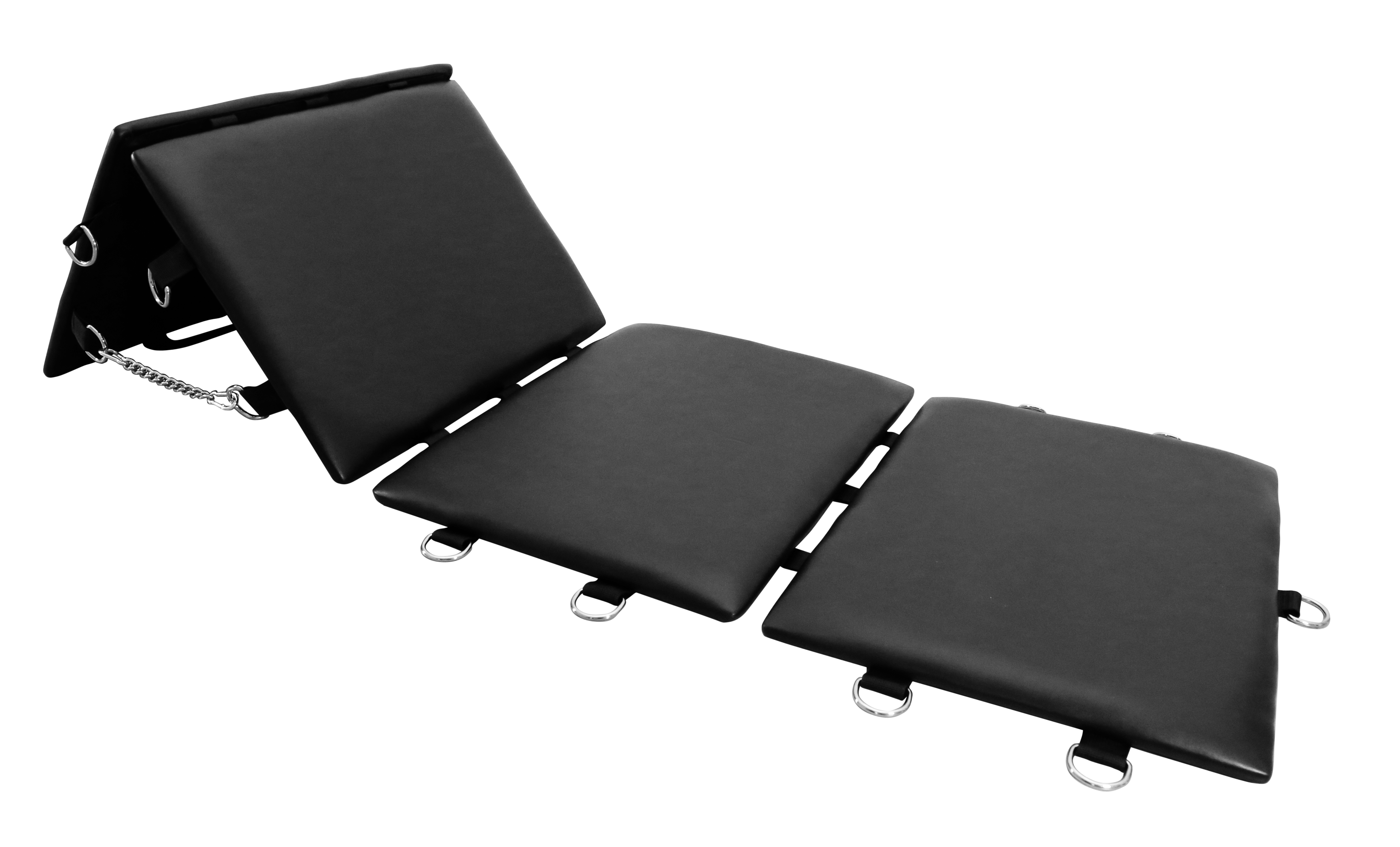 Premium Bondage Lounger inkl. Fesselzubehör - dick gepolstert