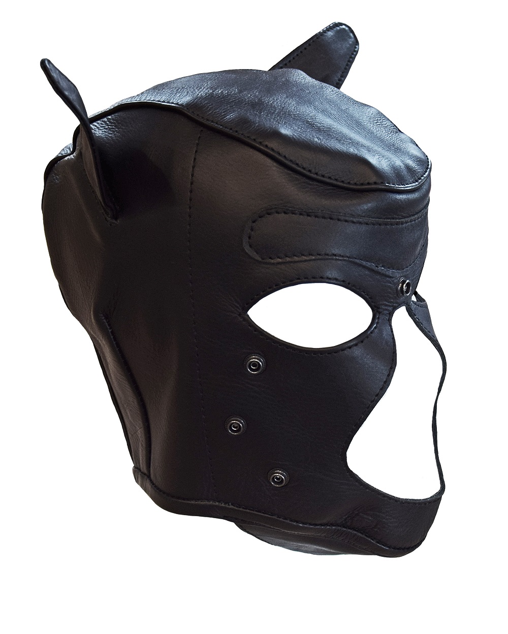 BDSM Fetisch Kopfmaske Hundemaske Ledermaske DOGPLAY