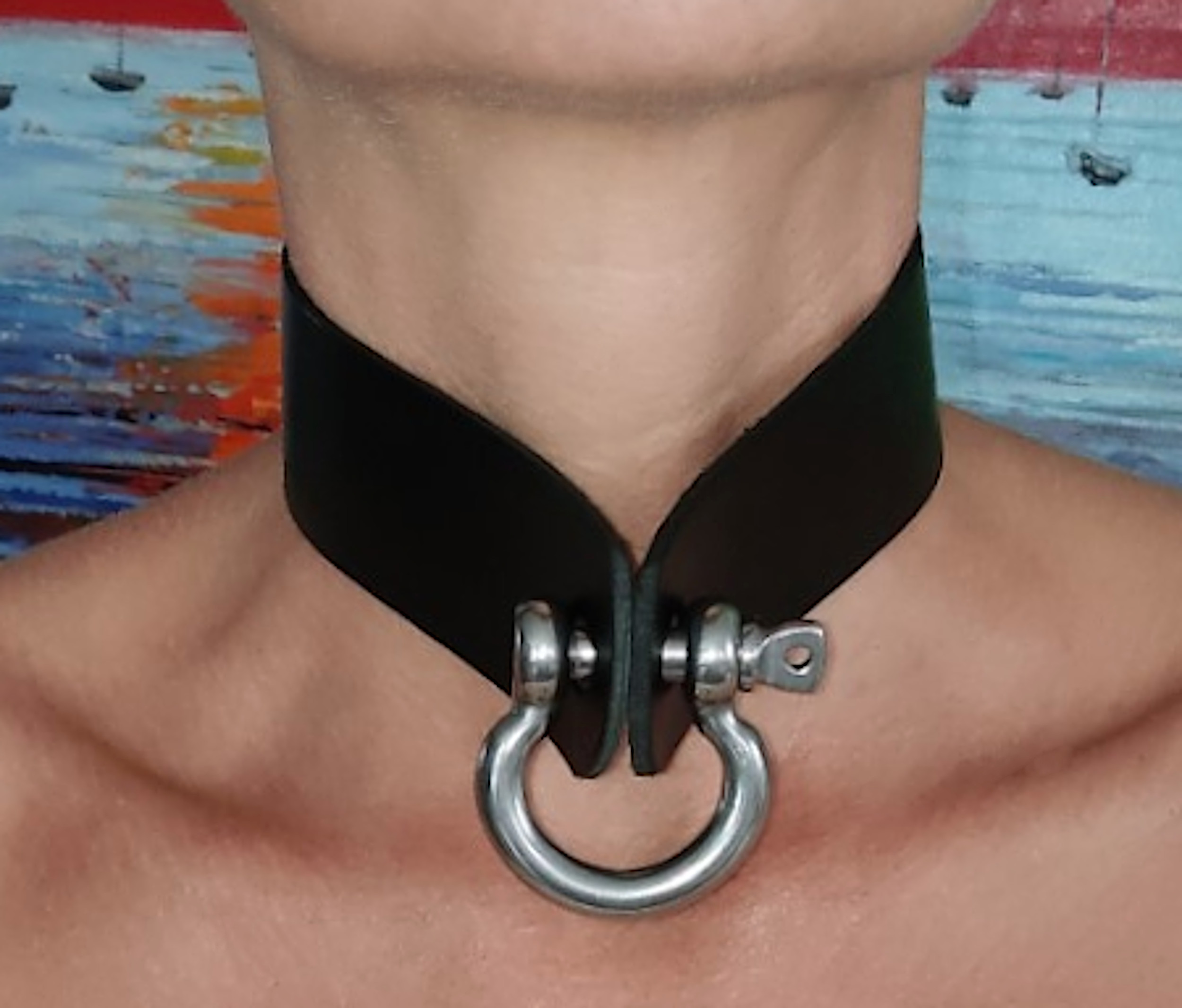 Robustes BDSM Fesselset mit Schäkel-Verschluss / Maßanfertigung