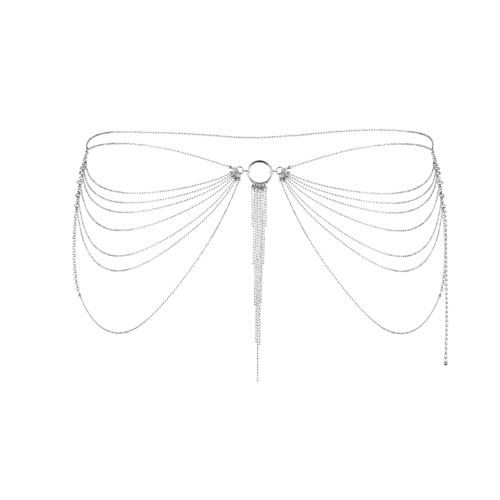 Magnifique Taillenkette - silber