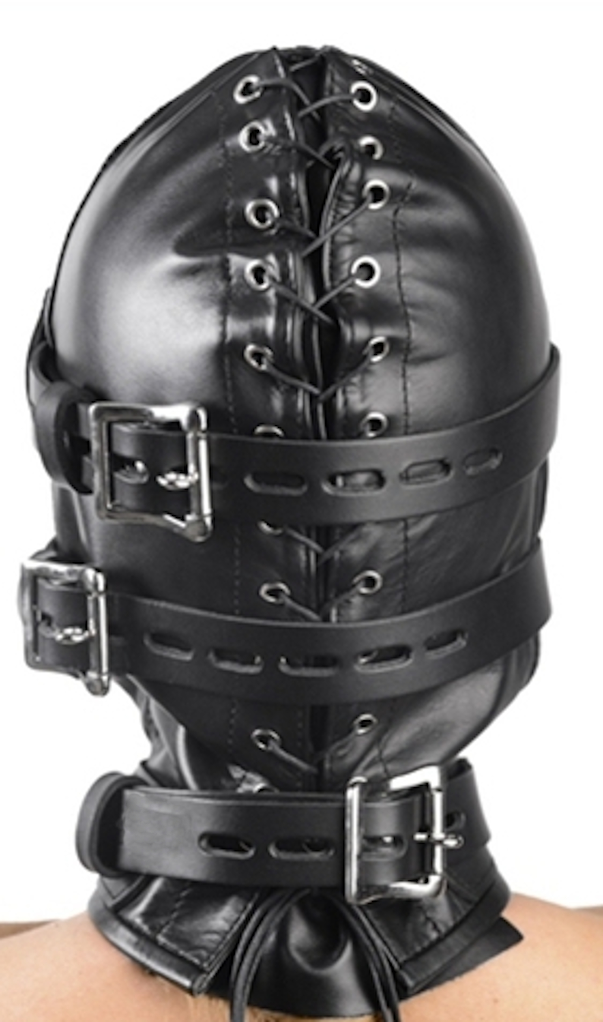 Sensory Privation Bondage Hood Total Lockdown