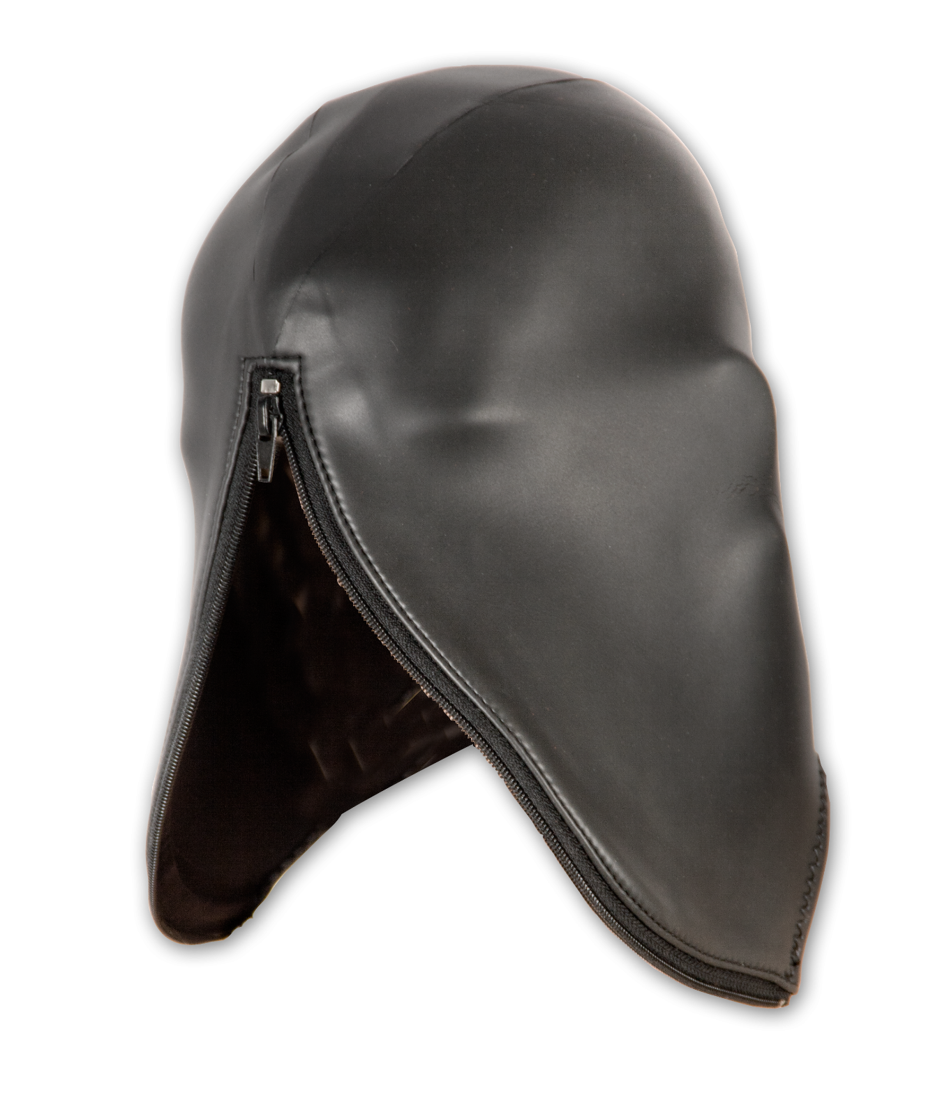 Maske Kopfhaube SM mit Reißverschluss Neopren