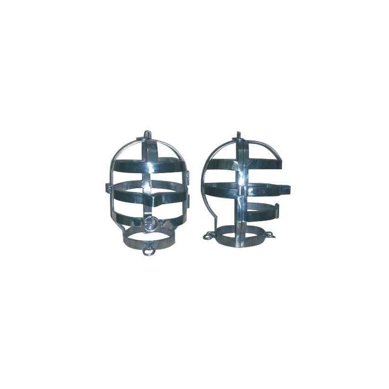 Kopfkäfig Eisenmaske Head Cage Steel