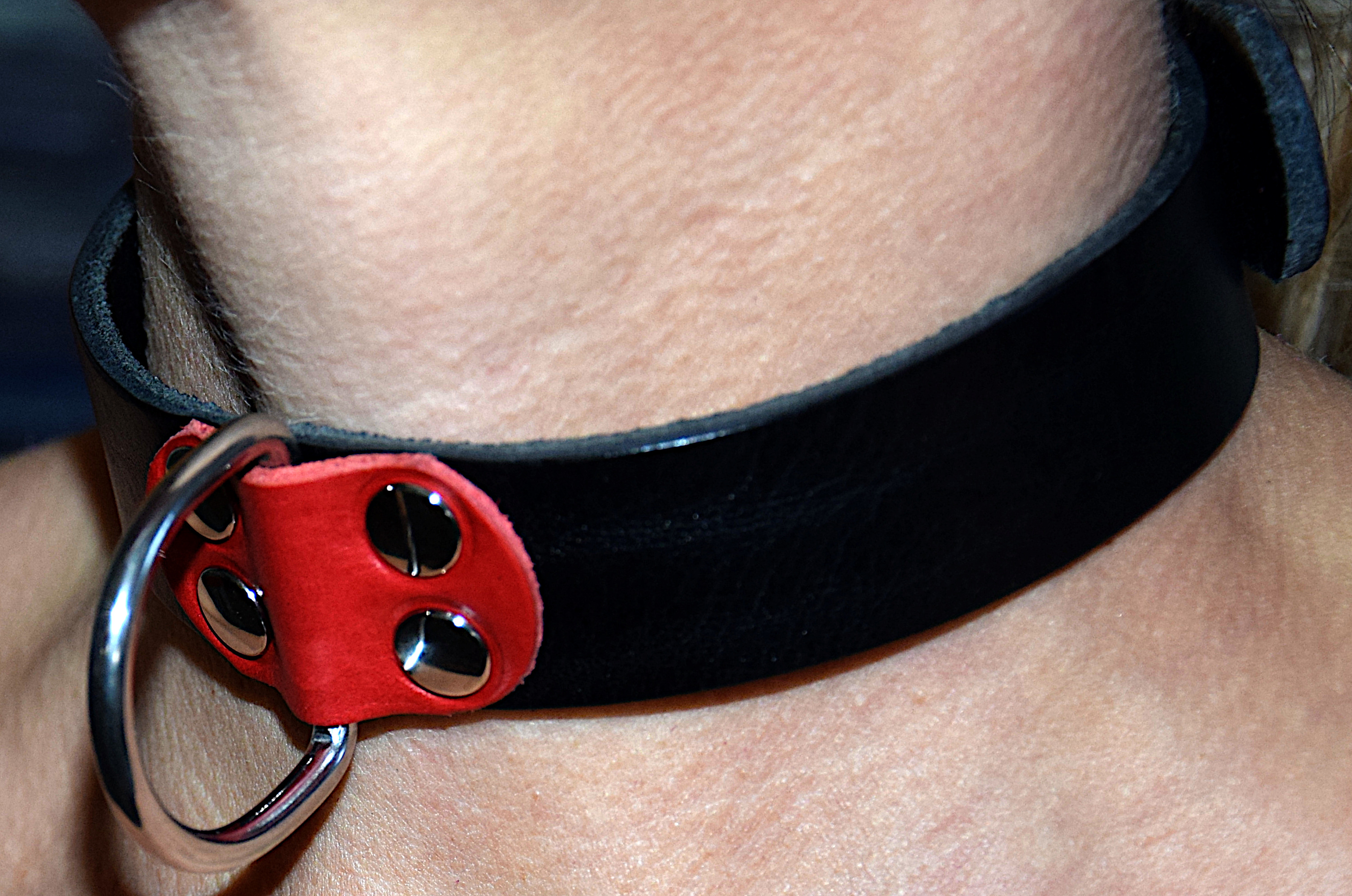 Robustes Bondagehalsband Halsfessel / Maßanfertigung