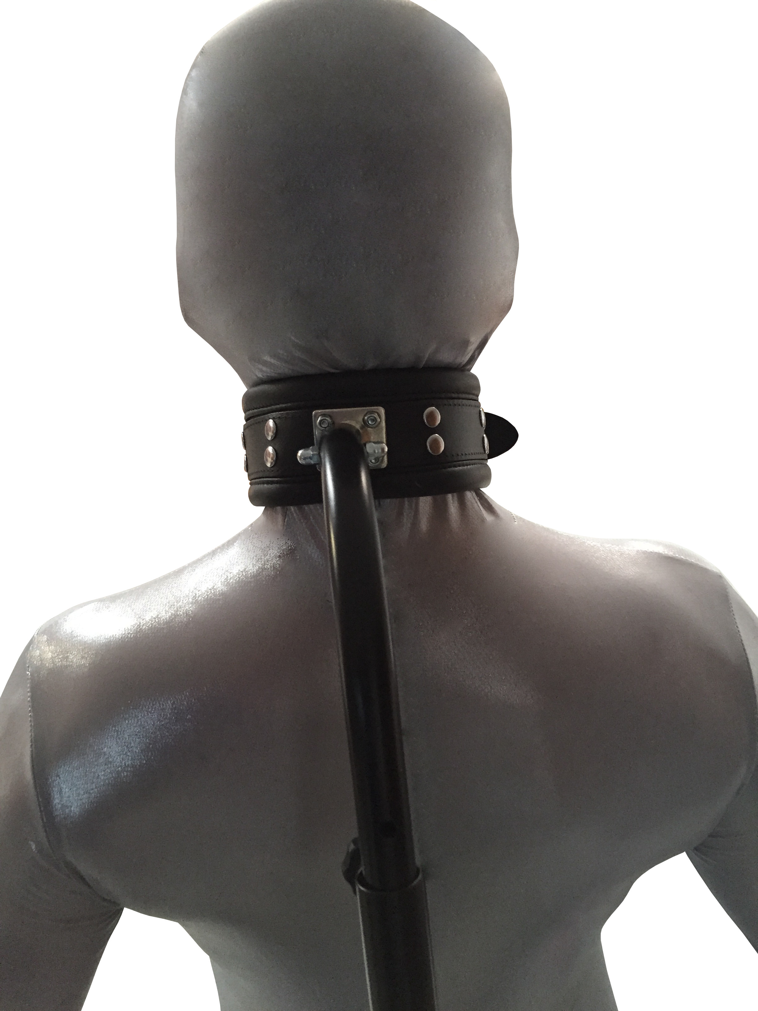 Bondage Pranger Ultimate, verstellbar, inkl. Halsband, Handfesseln und Fußfesseln