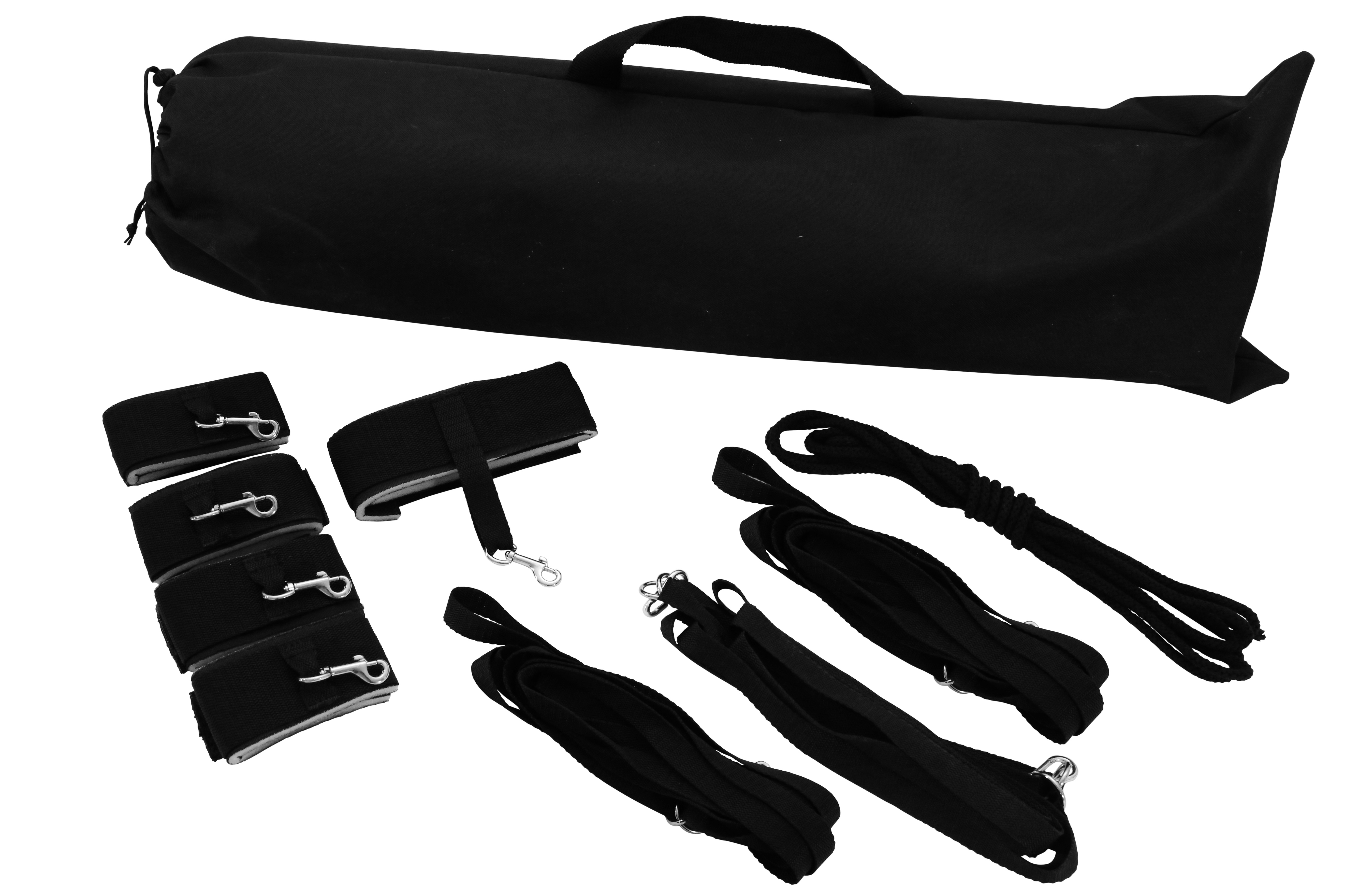 Bondage Matte Bettfessel-System Bettfesselset