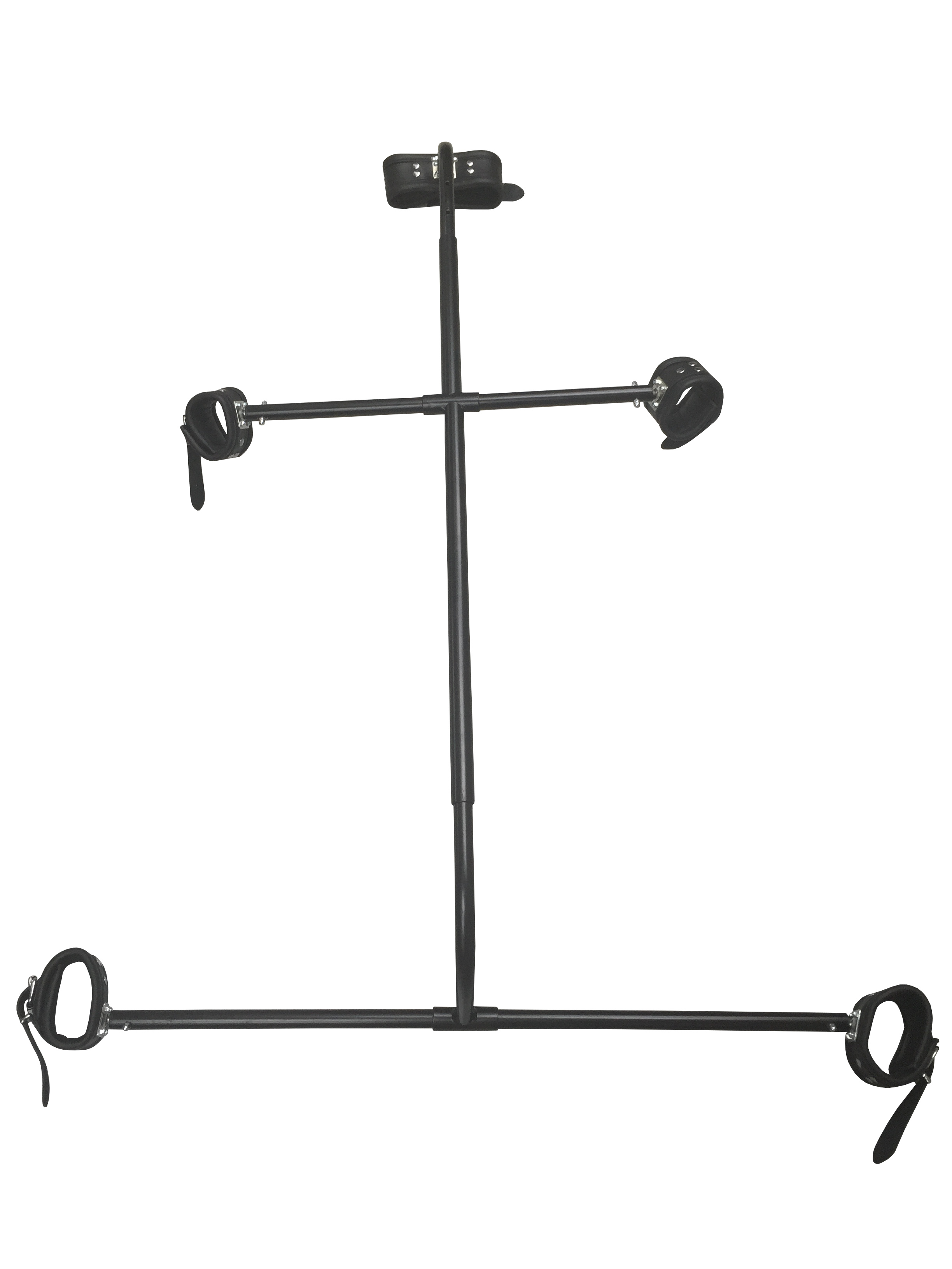 Bondage Pranger Ultimate, verstellbar, inkl. Halsband, Handfesseln und Fußfesseln