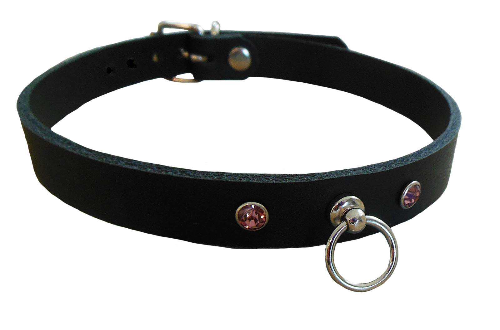 Terginum BDSM Schmuck-Halsband- rosa