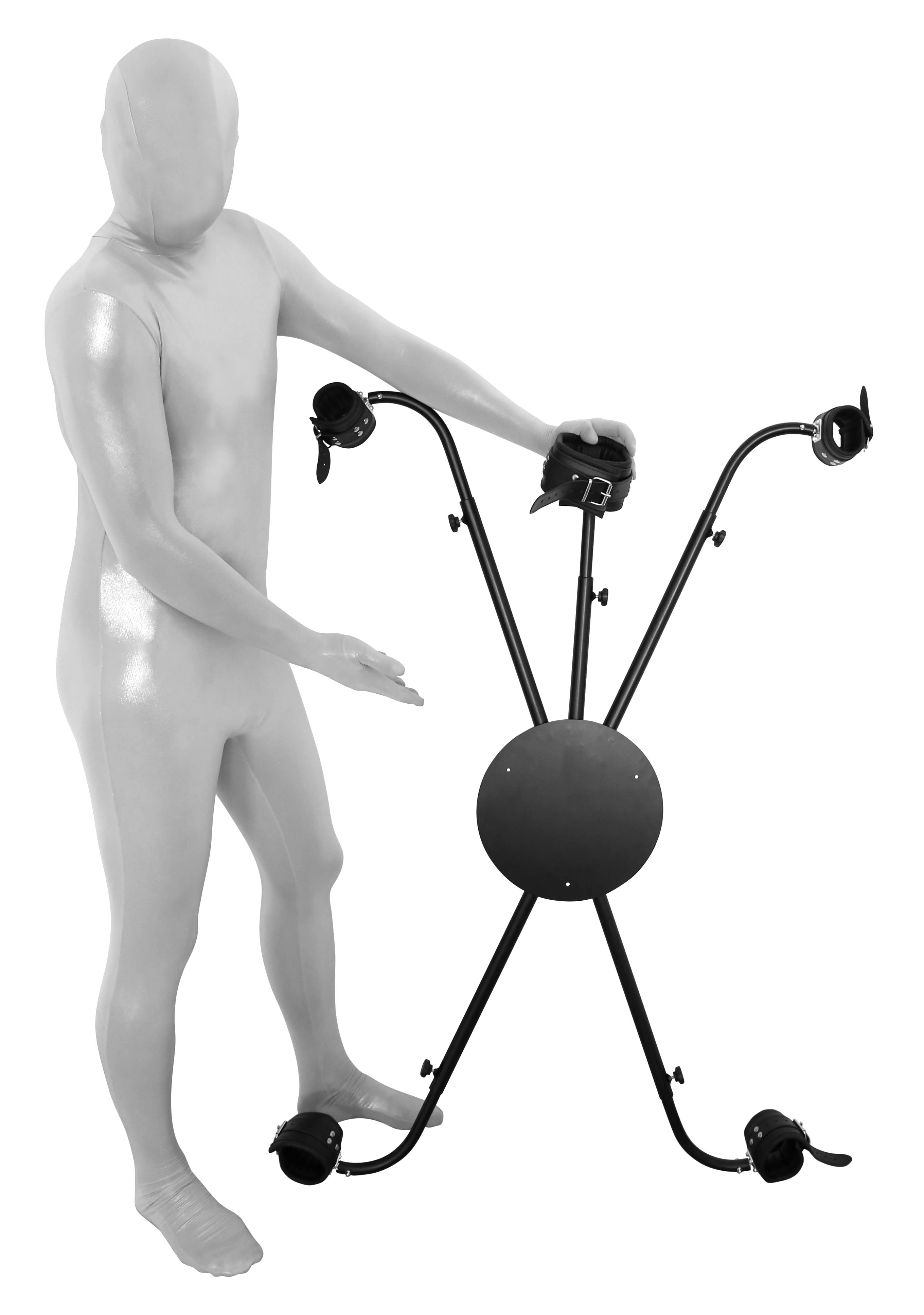 BDSM-Kreuz für Dungeon Andreaskreuz