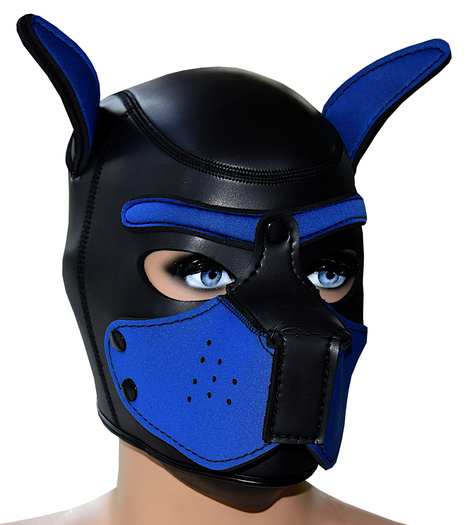 Hundemaske Puppy aus Neopren - Pet Play