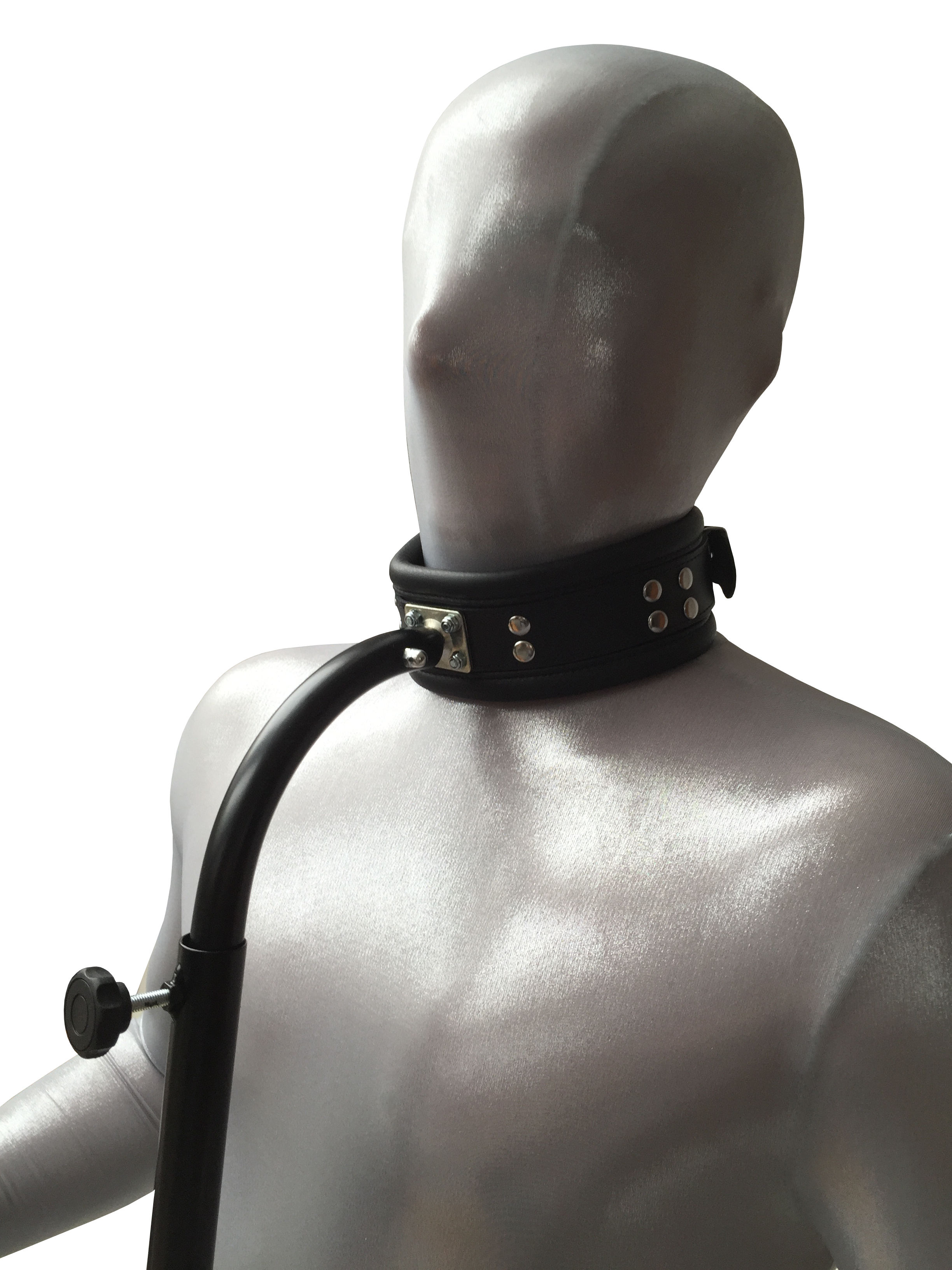 Bondage Hand/Hals Pranger, verstellbar, inkl. Halsband und Handfesseln