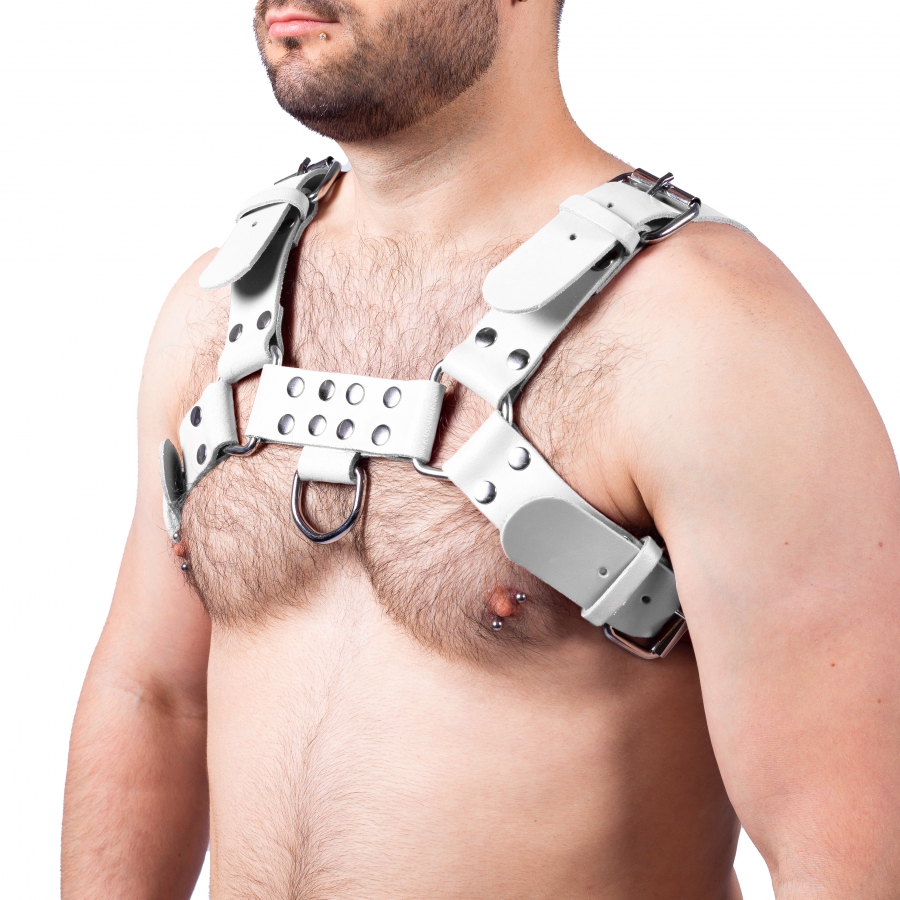 Robustes BDSM Leder Harness Brustharness für Herren
