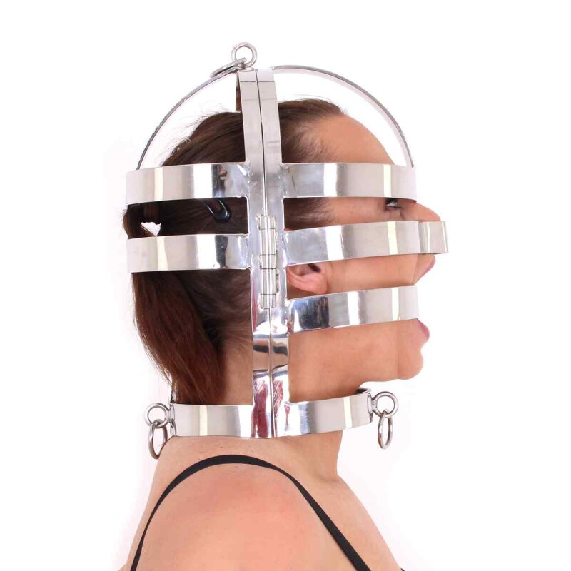 Kopfkäfig Eisenmaske Head Cage Steel