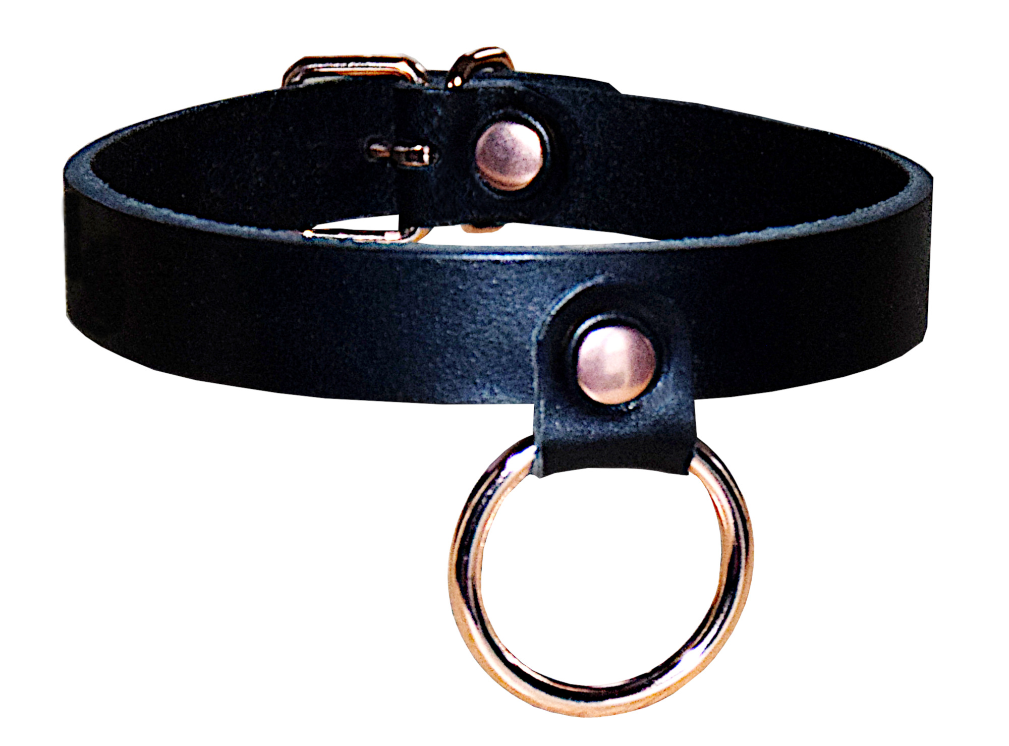 Exklusives Halsband mit Rundring