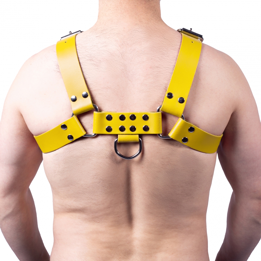 Robustes BDSM Leder Harness Brustharness für Herren