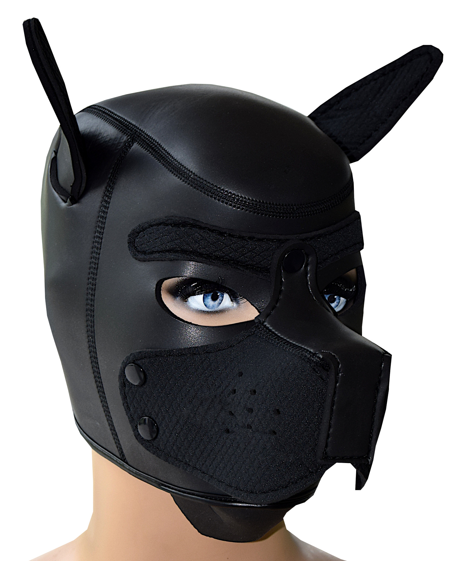 Hundemaske Puppy aus Neopren - Pet Play