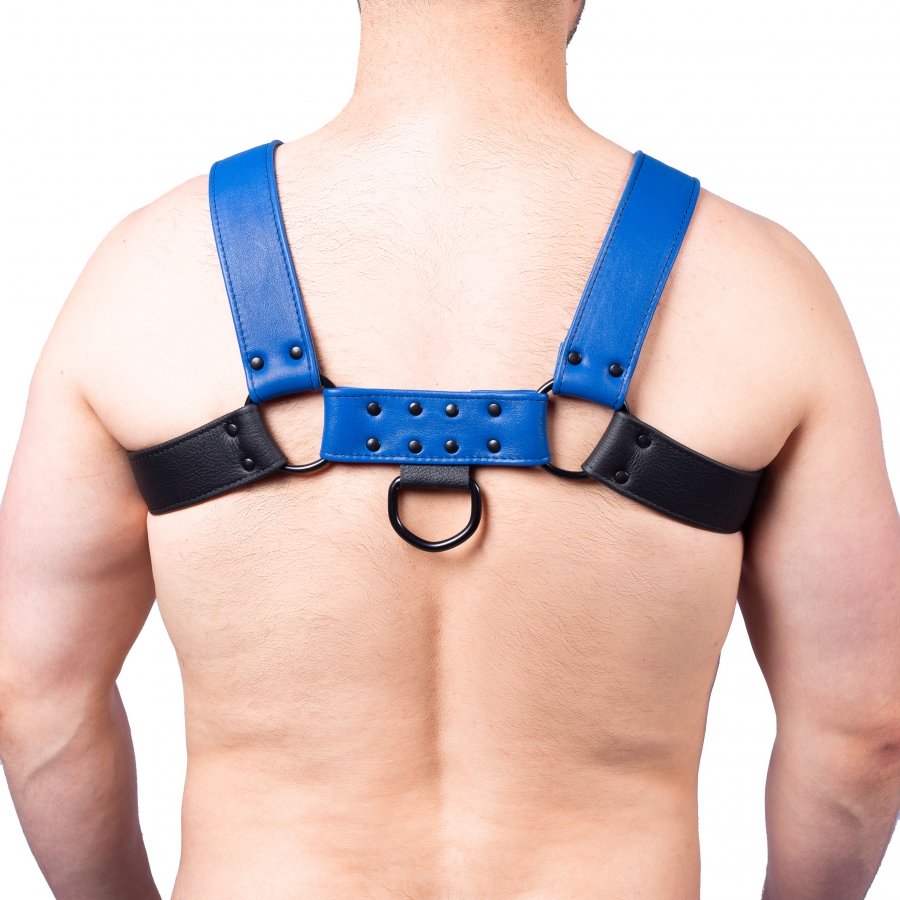 Robustes BDSM Leder Snap Harness Brustharness für Herren
