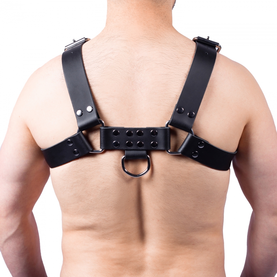 Robustes BDSM Leder Harness Brustharness für Herren