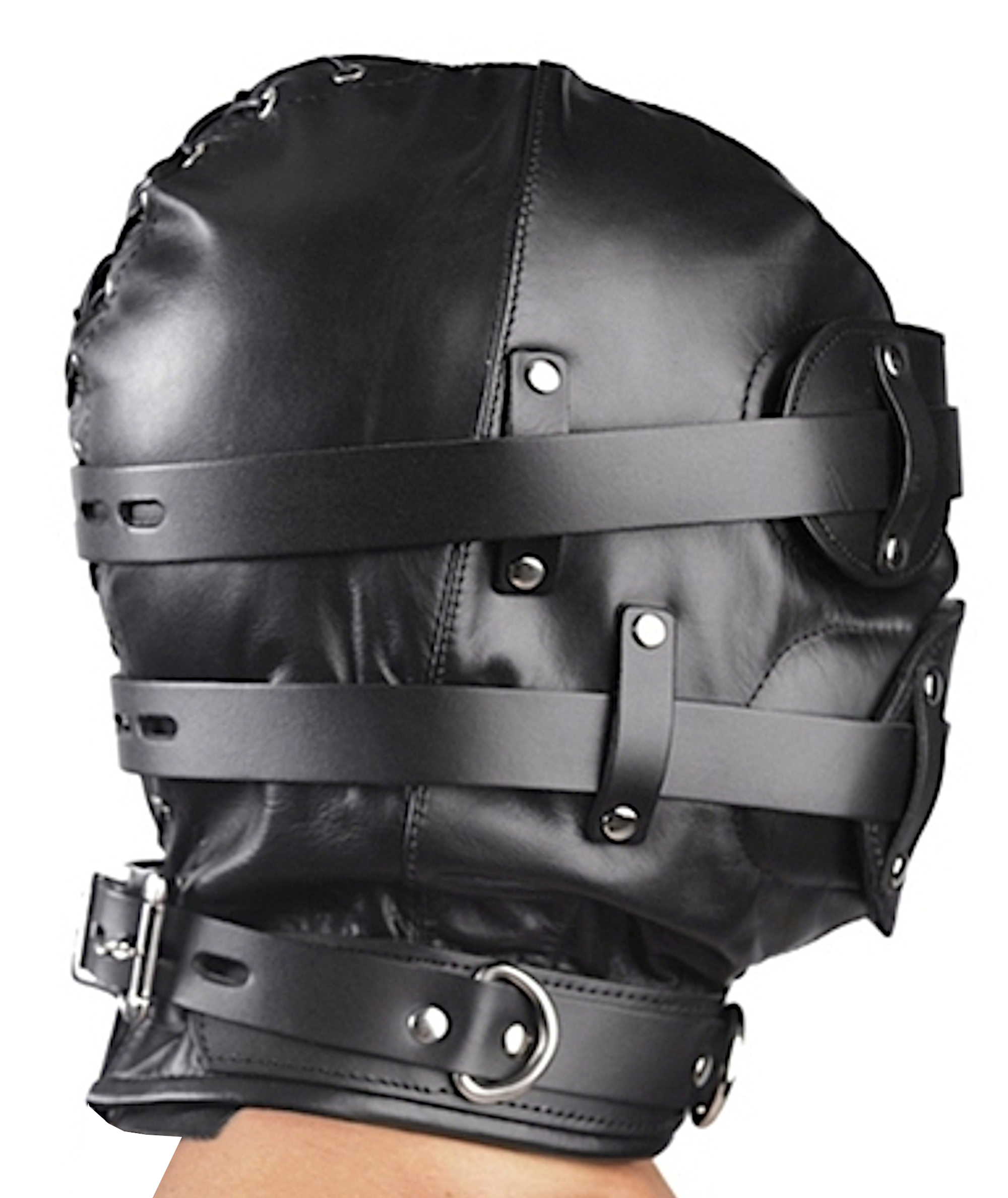 Sensory Privation Bondage Hood Total Lockdown
