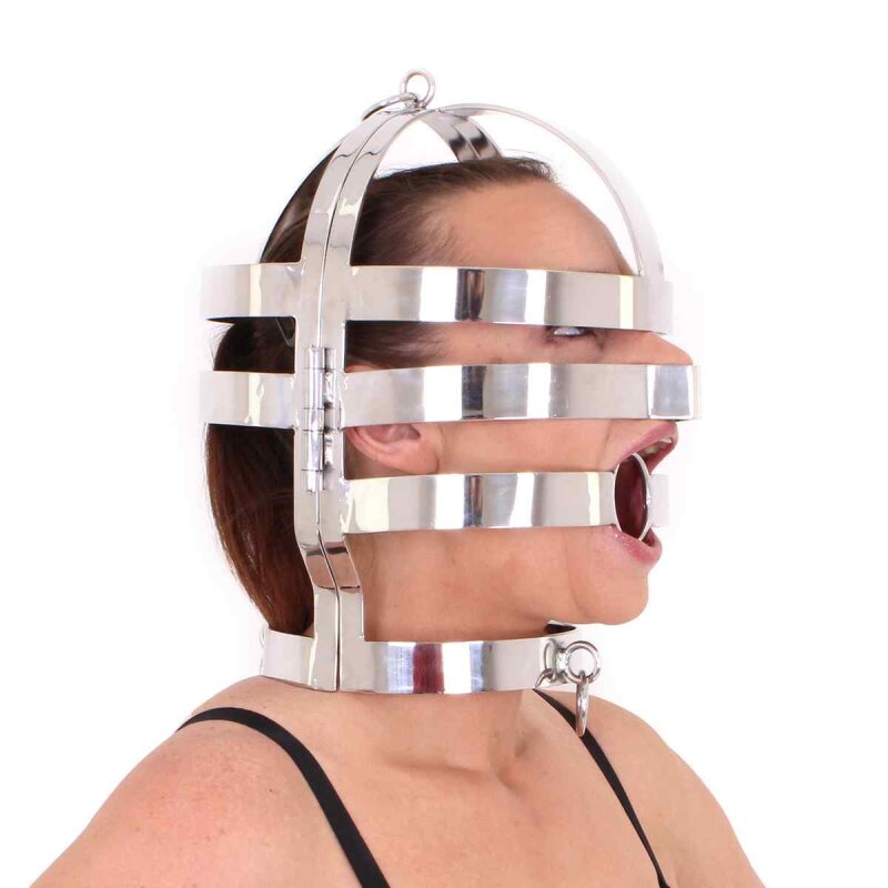 Kopfkäfig Eisenmaske Head Cage Steel