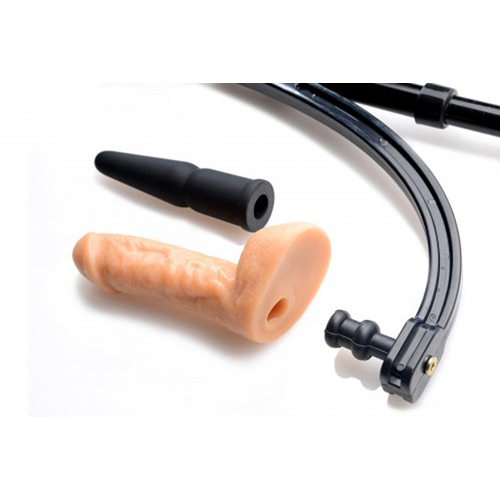 Vergnügungsstange Pranger inkl. 2 Dildos
