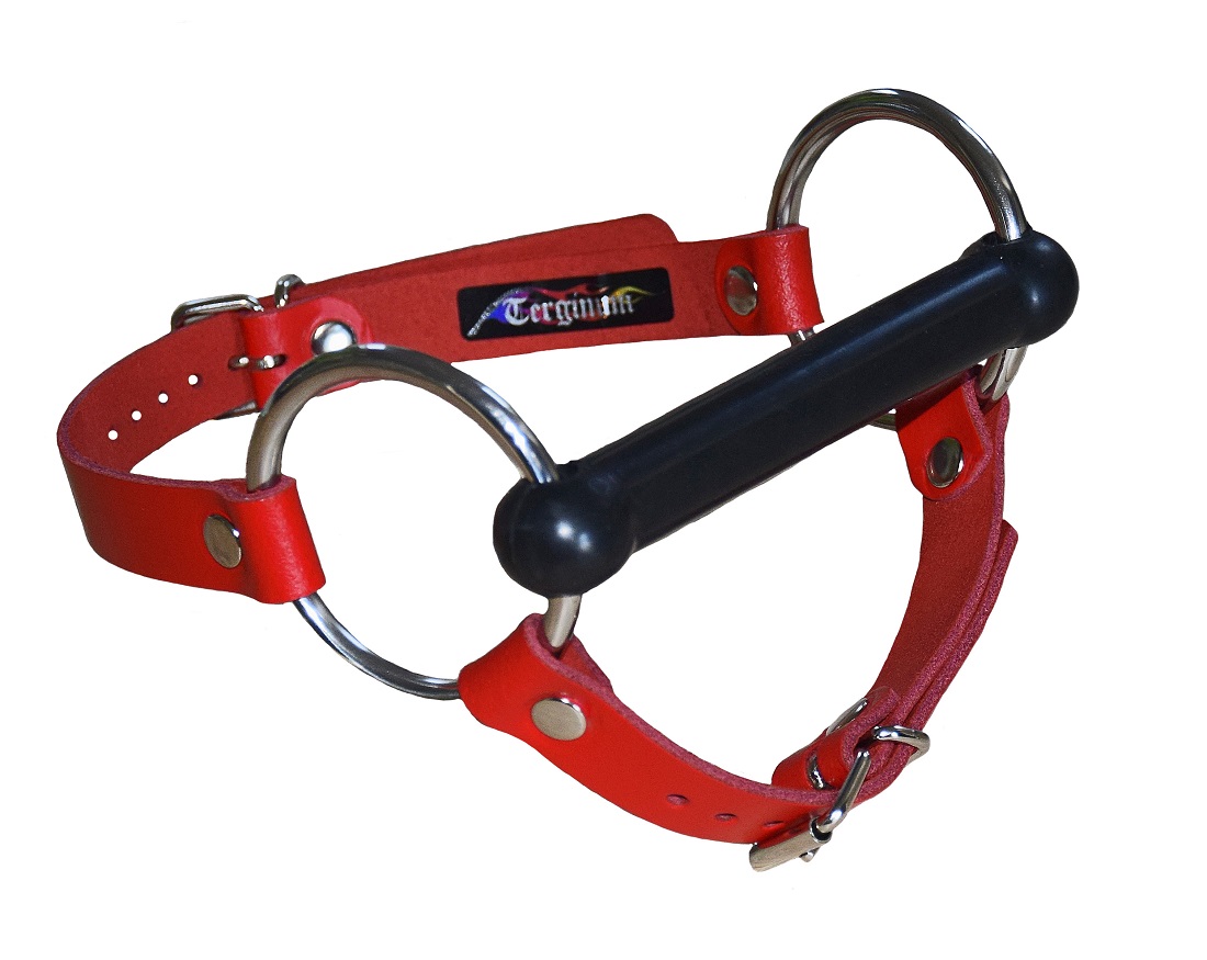 Premium Mundknebel Trense mit Kinnriemen
