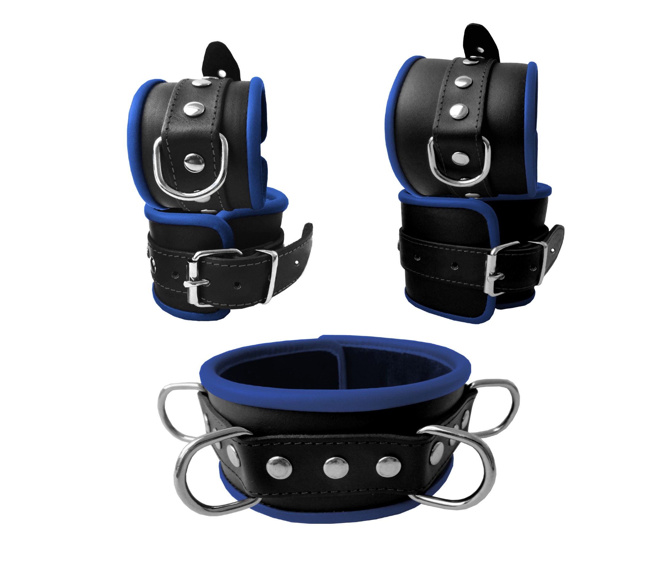 Robustes BDSM Bondageset, gepolstert