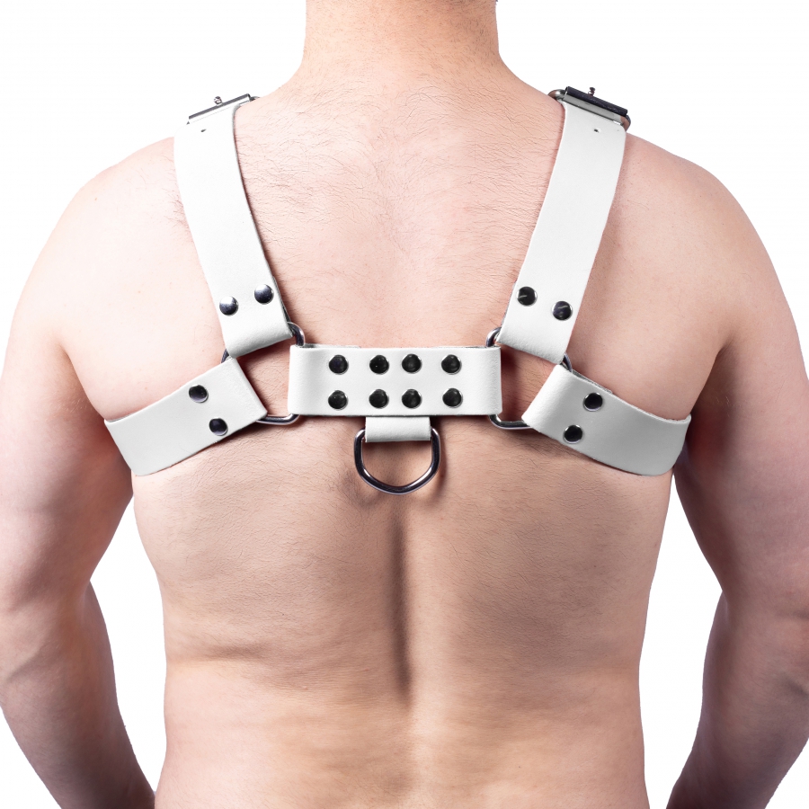 Robustes BDSM Leder Harness Brustharness für Herren