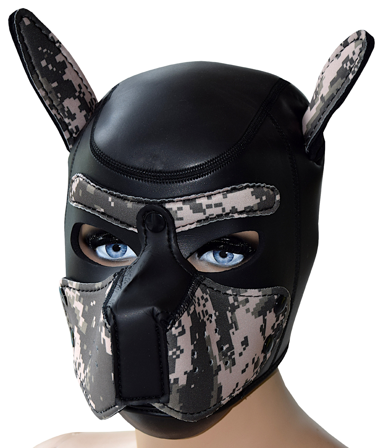 Hundemaske Puppy aus Neopren - Pet Play
