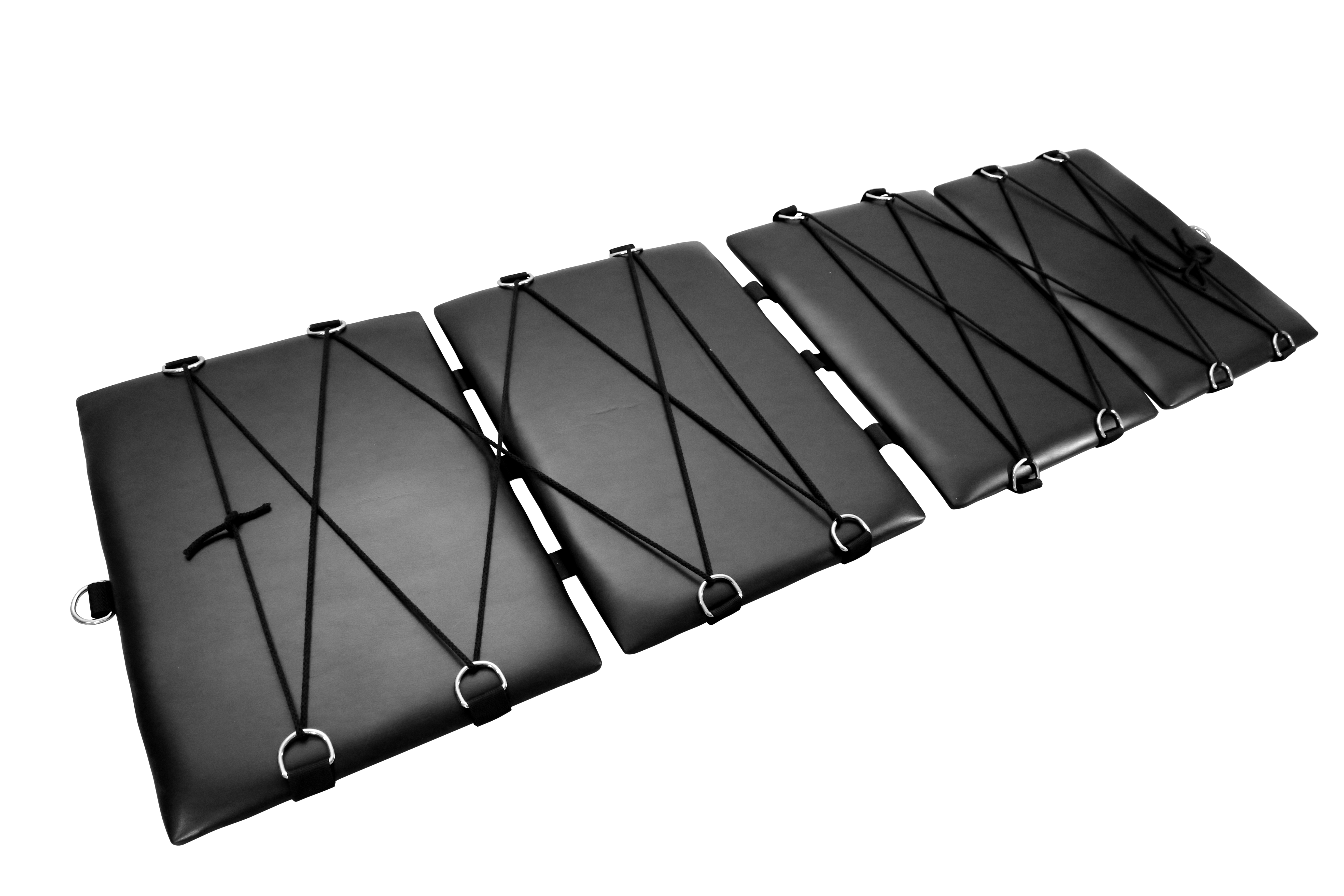 Premium Bondage Lounger inkl. Fesselzubehör - dick gepolstert