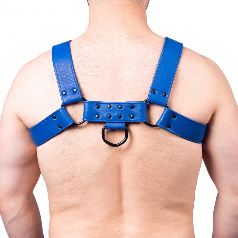 Robustes BDSM Leder Snap Harness Brustharness für Herren