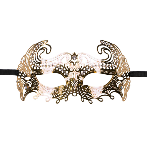 Raffinierte Venezianische Maske aus Metall
