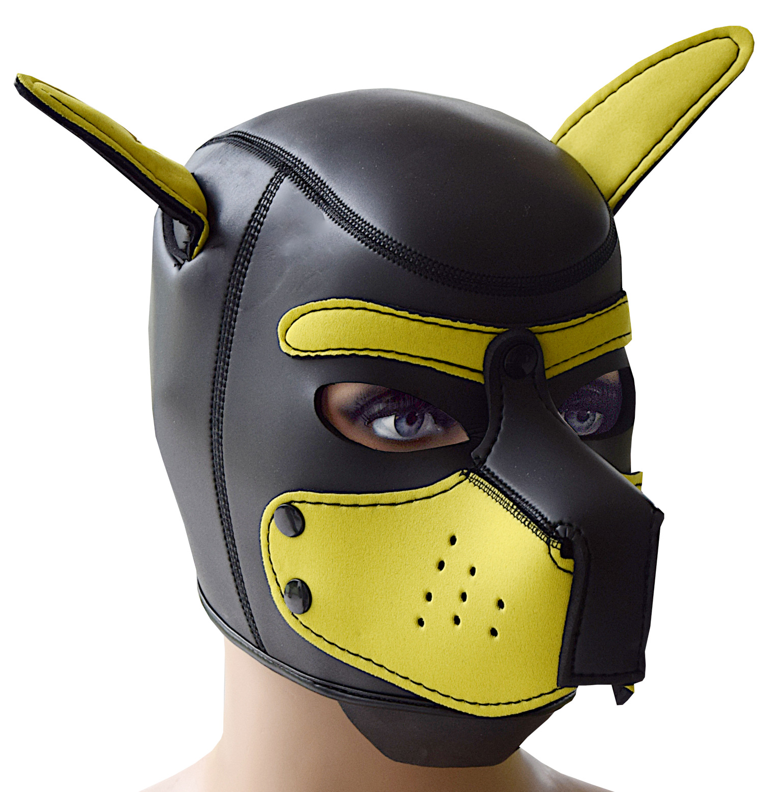 Hundemaske Puppy aus Neopren - Pet Play