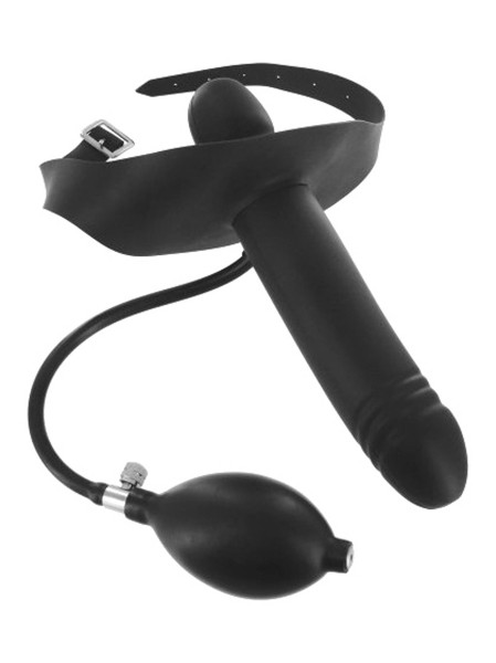 Inflatable Gag with Dildo