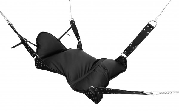 Exklusive gepolsterte weiche Leder Sex Sling Liebesschaukel Sexschaukel