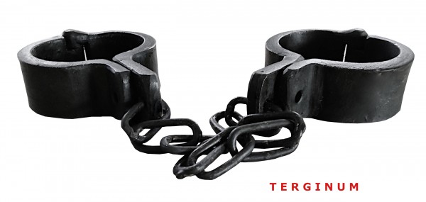 Extreme Steel Handcuffs Ankle cuffs with Chain