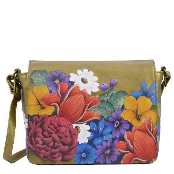 Anuschka Leather Handbag Dreamy Floral 683-DRF