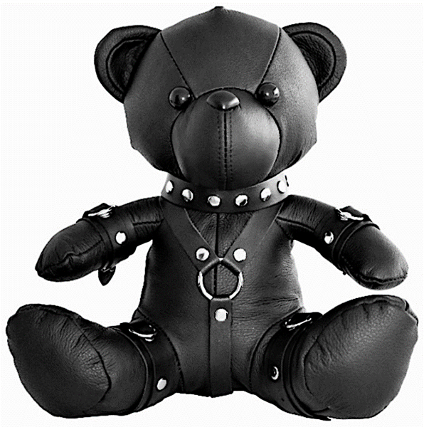 Handgefertigter großer BDSM Teddybär inkl. Geschenkbox