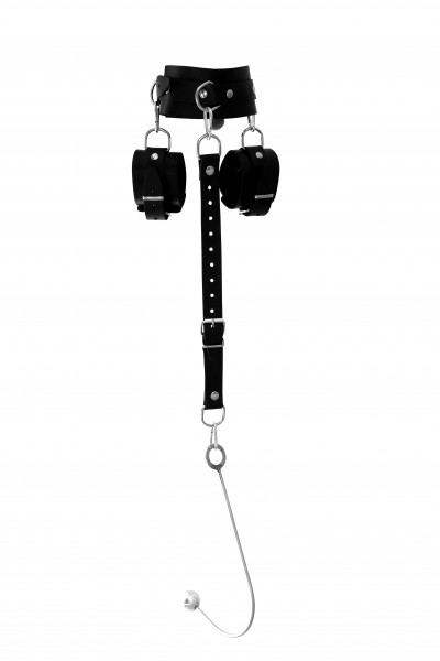 BDSM Leather bondage Kit with hook