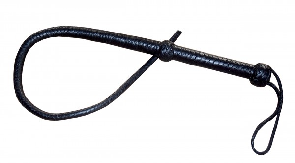 Peitsche Singletail schwarz 90 cm